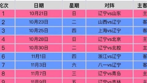 标题：辽宁迎季后赛首秀 山东三局两胜容错归零