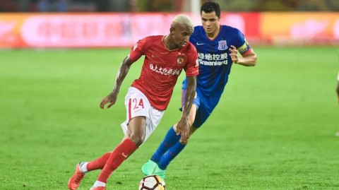 埃尔克森回归首秀破门 恒大客场3-0完胜泰达取八连胜