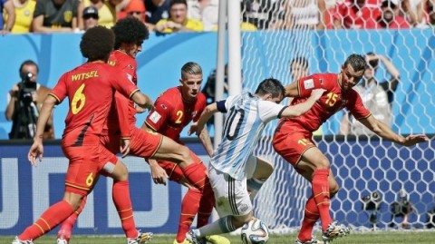 标题：欧洲红魔读秒绝杀！比利时3-2逆转日本